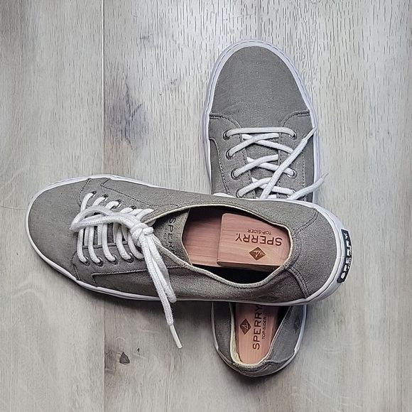 Sperry Men's Cutter LTT Chambray Olive Sneaker - Picture 3 of 4